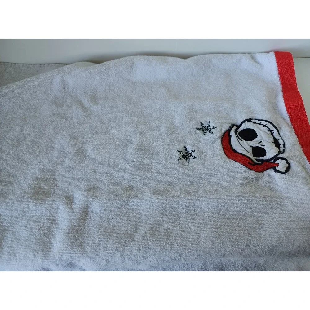 Two The Nightmare Before Christmas Disney Jack Skellington Bath Hand Towels